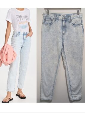 Pistola Denim | Presley High Rise Relaxed Roller Jeans In Surf Side